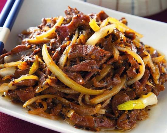 36A.Boeuf / poulet sauté au poivre noir / 黑椒(牛/鸡)肉